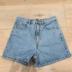 Zara Light Blue Jean Shorts